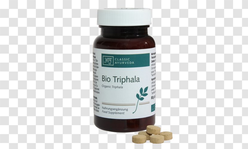 Dietary Supplement Triphala Ayurveda Rennet Herb - Food - Tablet Transparent PNG
