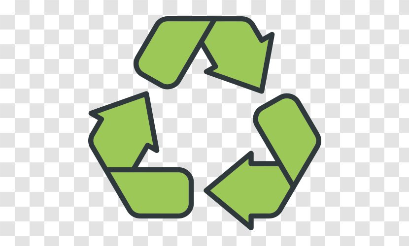 Recycling Symbol Plastic Waste - Green - Recyclable Transparent PNG