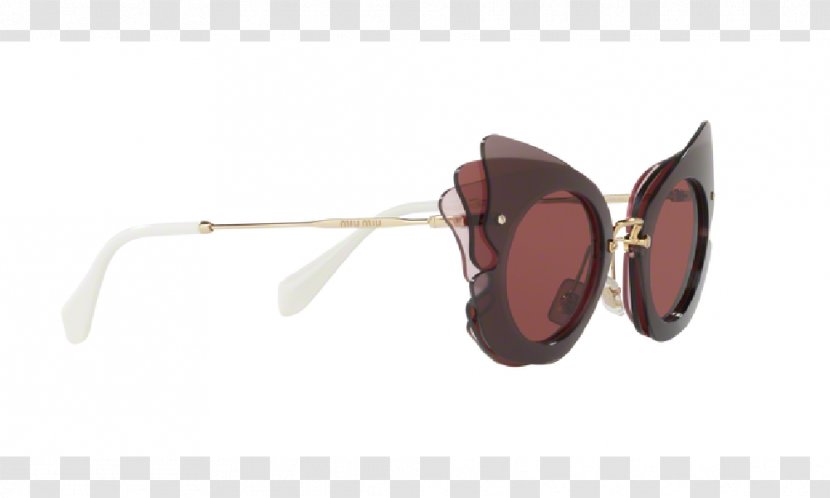 Sunglasses Miu Pale Gold - Grey Dark BrownSunglasses Transparent PNG