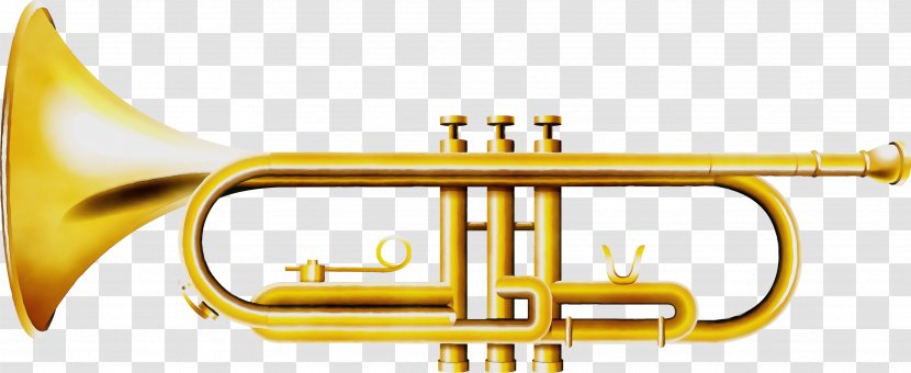 Brass Instrument Musical Trumpet Alto Horn Flugelhorn - Wind Transparent PNG