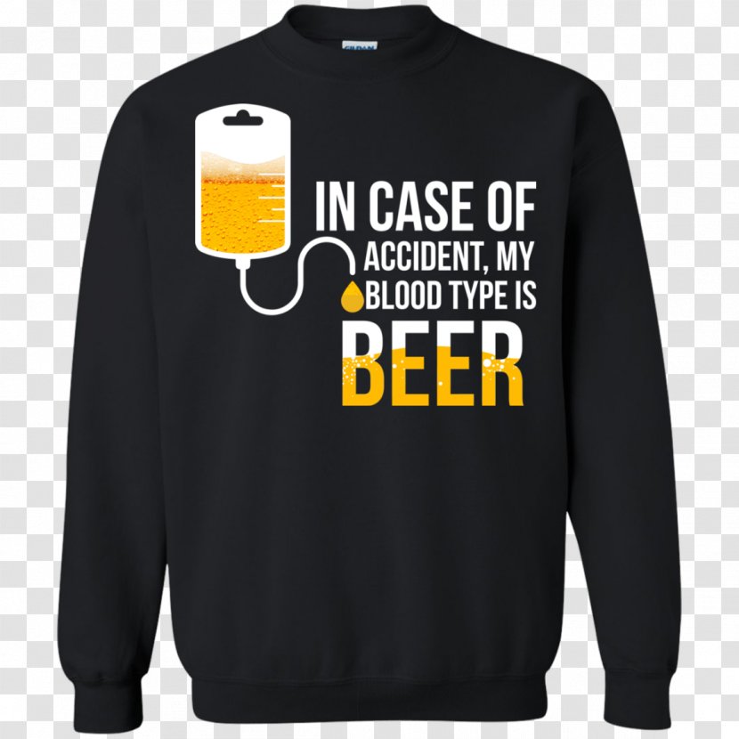 T-shirt Hoodie Michelob Ultra Blood Type - Tshirt - Case Of Beer Transparent PNG