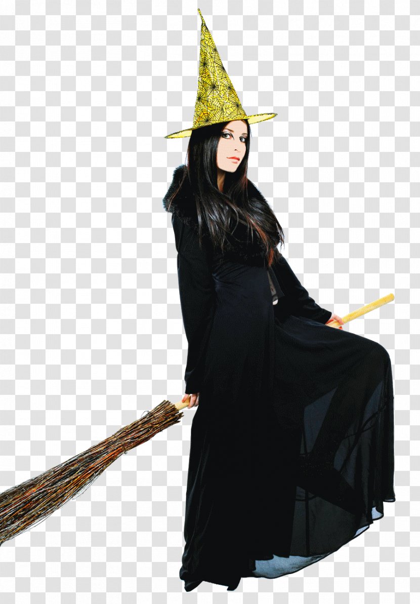 Costume Outerwear Broom - Flying Witch Transparent PNG