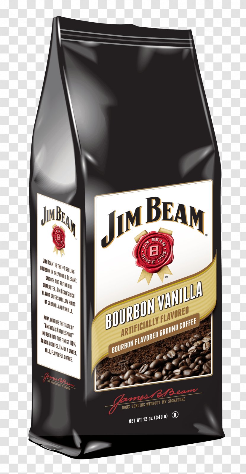 Bourbon Whiskey Coffee Jim Beam Blended - Flavor Transparent PNG