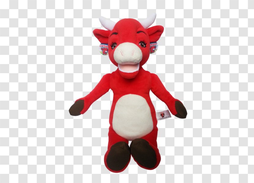 The Laughing Cow Plush Mascot Stuffed Animals & Cuddly Toys - Gift Card - La Vache Qui Rit Transparent PNG