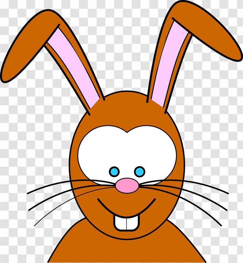 Easter Bunny Rabbit Clip Art - Artwork - Cute Little Transparent PNG