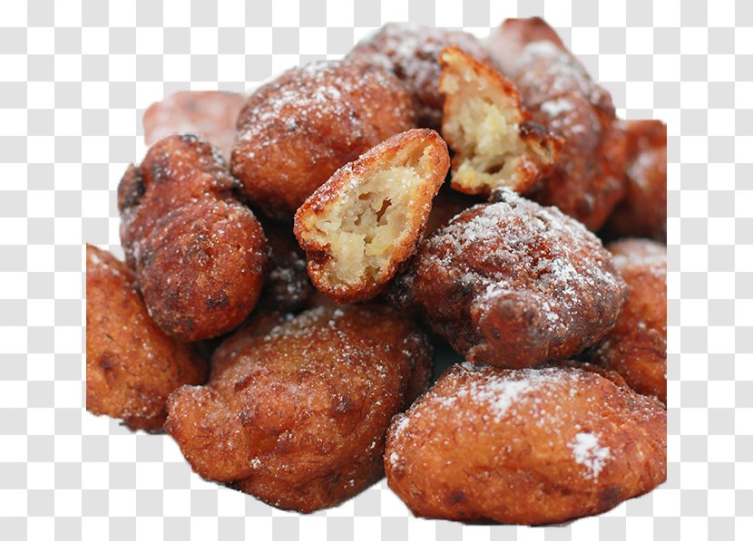 Fritter Banana Recipes Donuts - Dough - Pudding Dessert Transparent PNG