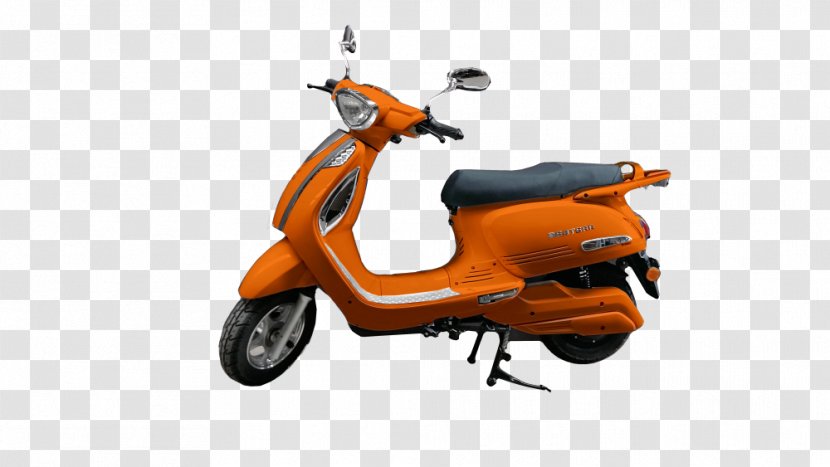 Motorized Scooter Truck Electric Vehicle - Orange - Power Transparent PNG