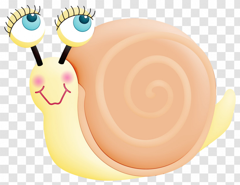 Cartoon Snail Transparent PNG