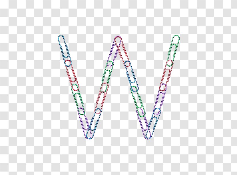 Line Angle Font - Triangle - W Transparent PNG