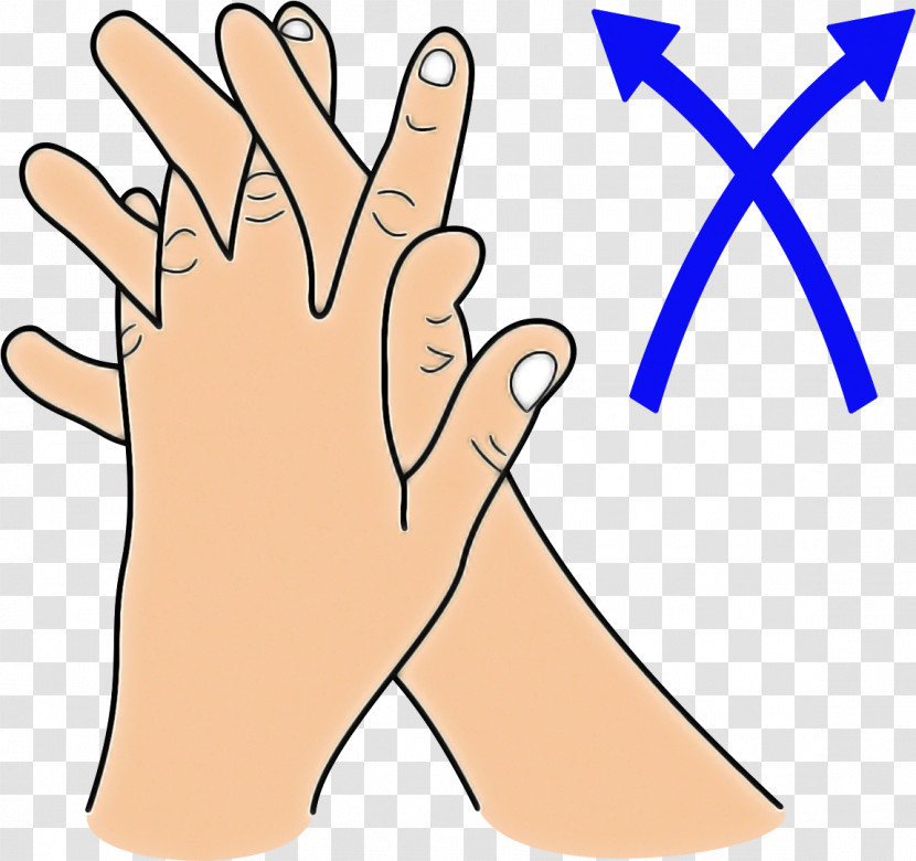 Finger Hand Line Thumb Gesture Transparent PNG