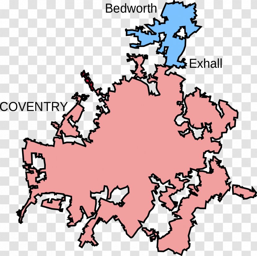 Coventry And Bedworth Urban Area Exhall - Tree - Cartoon Transparent PNG