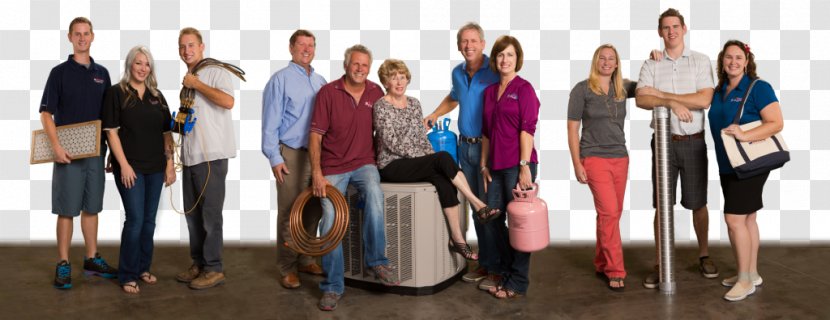 Hyde's Air Conditioning HVAC Central Heating Apartment - Family Transparent PNG