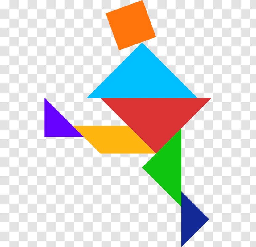 Tangram Animals Thepix Geometric Shape Clip Art - Puzzle Transparent PNG