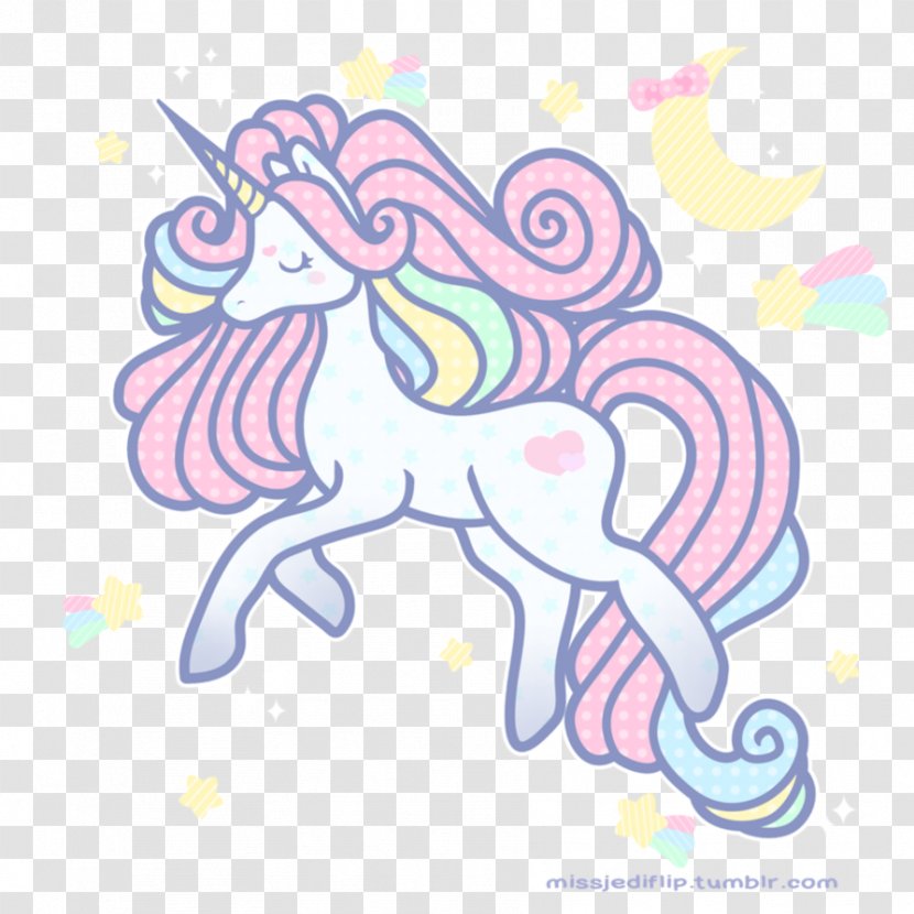 Unicorn Rainbow Pastel Horse Drawing - Cartoon - Birthday Transparent PNG