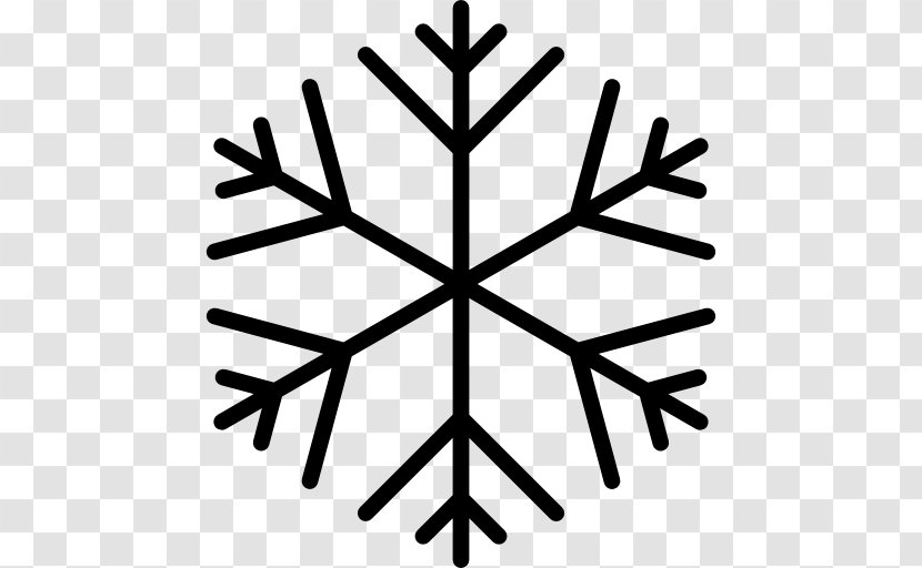 Snowflake Freezing - Flat Design Transparent PNG