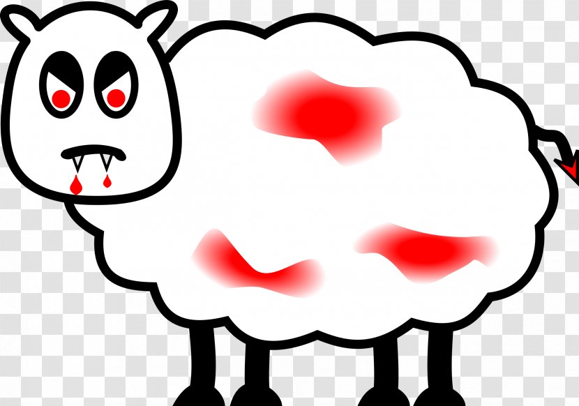 Clip Art Image Sheep - Heart Transparent PNG