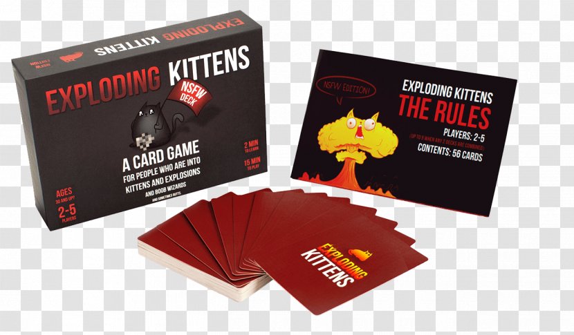 Exploding Kittens Cards Against Humanity Party Game Card - Flower - Mechanics Transparent PNG