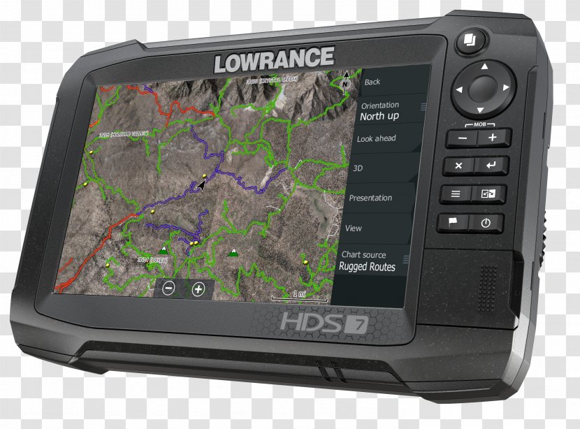 GPS Navigation Systems Lowrance Electronics Chartplotter Transducer Fish Finders - Multimedia - Low Carbon Transparent PNG