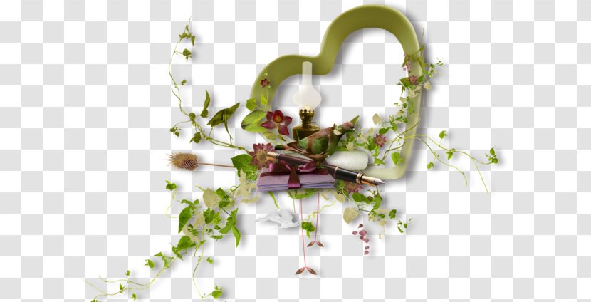 Heart Dreaming European Love Valentine's Day Petal - Branch Transparent PNG