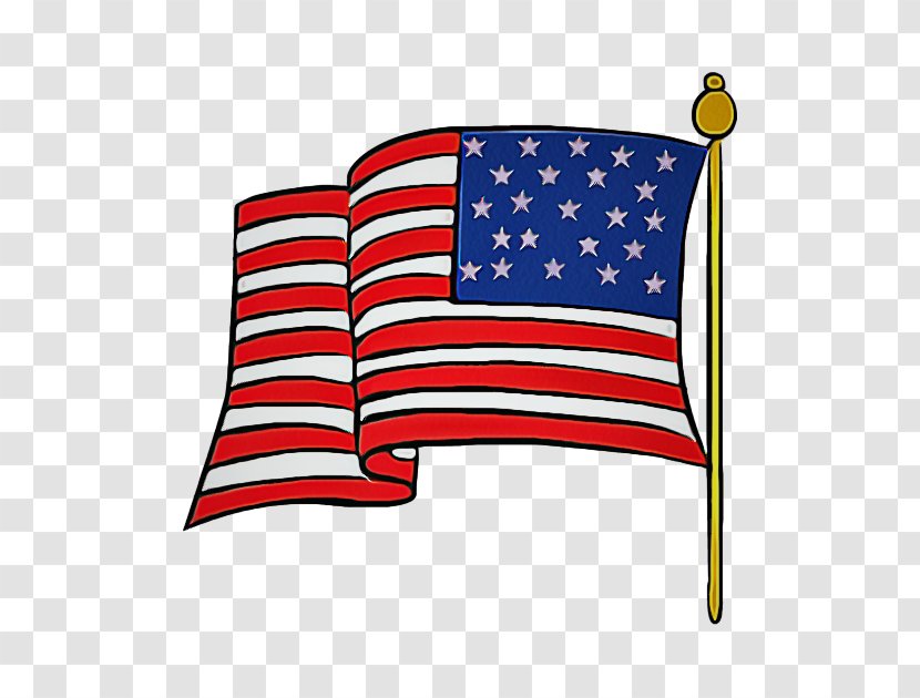 Flag Of The United States Clip Art Line Rectangle - Furniture Transparent PNG