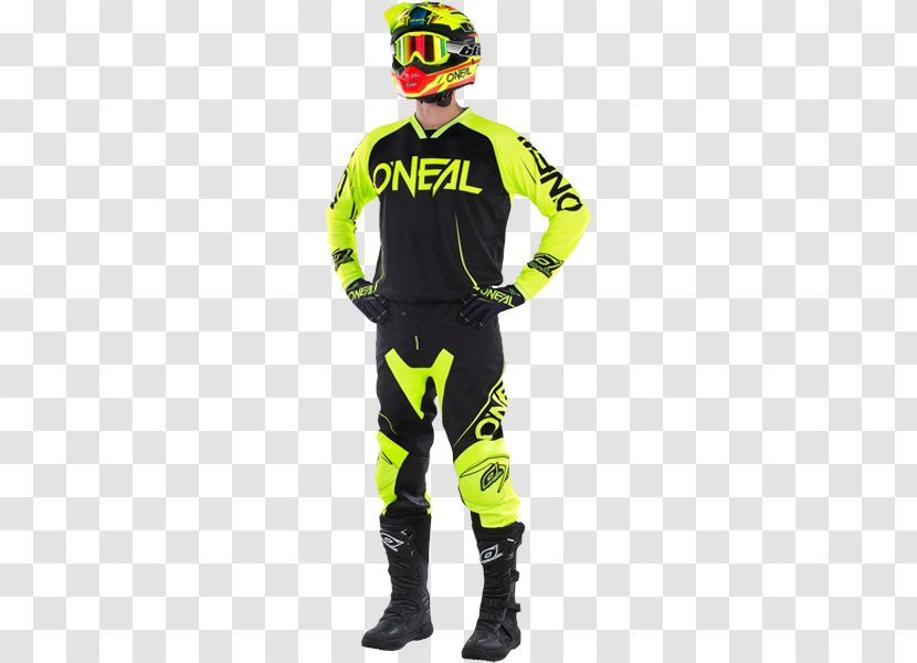 Cycling Jersey Motorcycle Glove Pants - Allterrain Vehicle - Motocross Race Promotion Transparent PNG