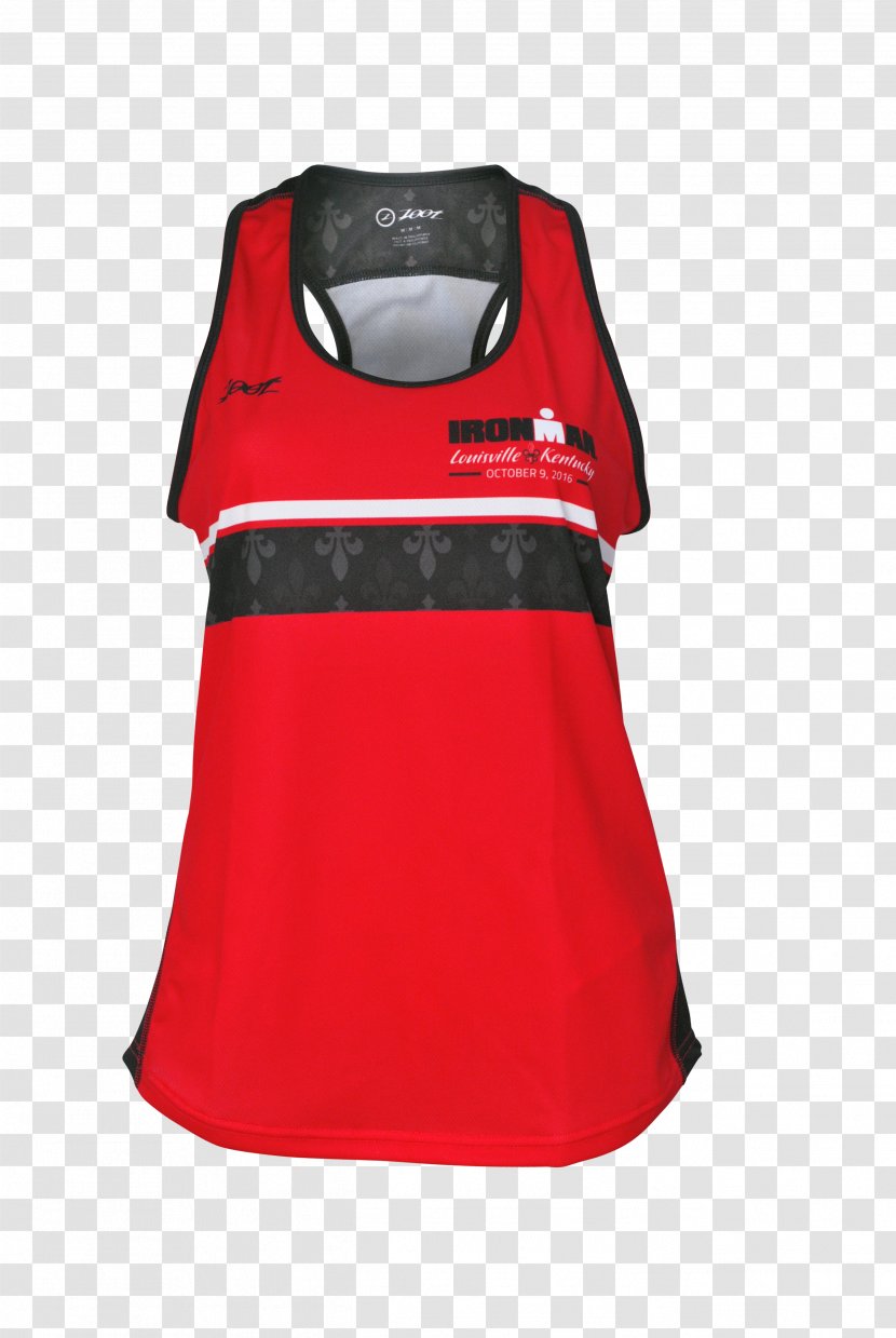 T-shirt Gilets Active Tank M Sleeveless Shirt - Sports Uniform - Ironman Louisville Transparent PNG