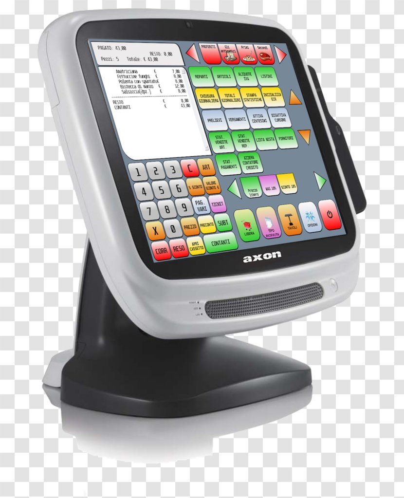Touchscreen Computer Monitors Restaurant Display Device Point Of Sale - Supermarket Promotional Duitou Transparent PNG