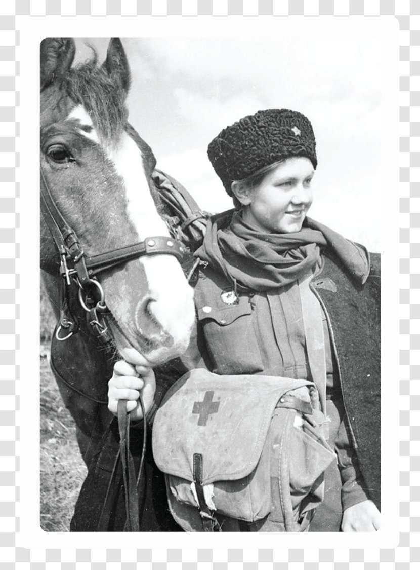 Second World War Soviet Union Russia Roza Shanina Red Army - Monochrome Transparent PNG