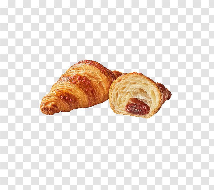 Croissant Danish Pastry Puff Pain Au Chocolat Viennoiserie - Kifli Transparent PNG