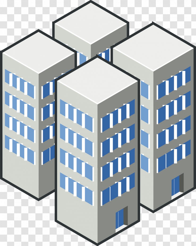 Condominium Apartment House Clip Art - Building Transparent PNG