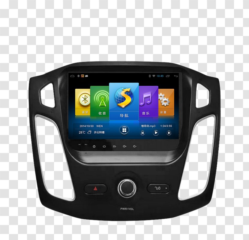 2015 Ford Focus 2012 GPS Navigation Device Car - Product Design - Nissan Teana Andrews Large Vertical Screen Transparent PNG