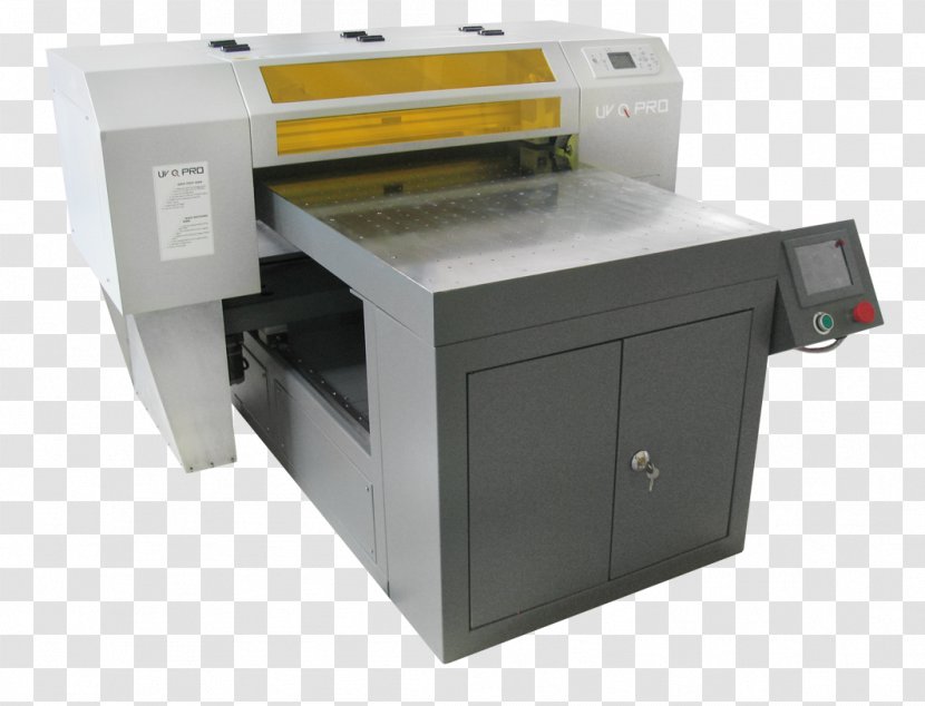 Flatbed Digital Printer LED Printing Manufacturing - Office Supplies Transparent PNG