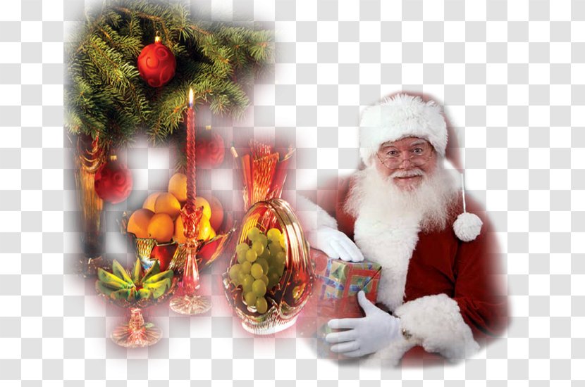 Christmas Ornament Santa Claus Card Transparent PNG