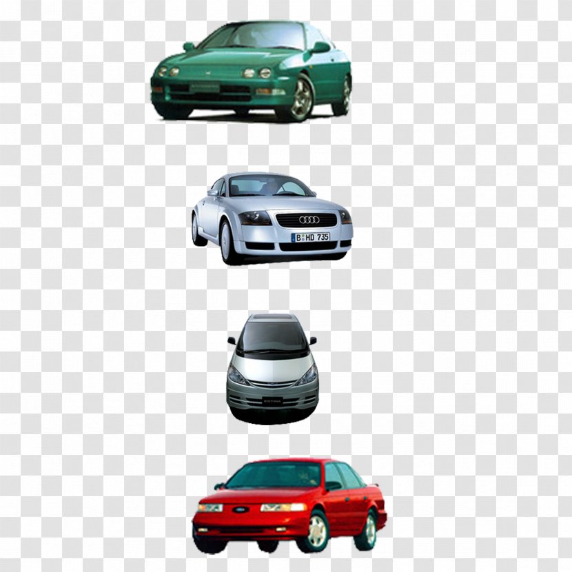 Sports Car Sedan Download - Vehicle - A Row Of Transparent PNG