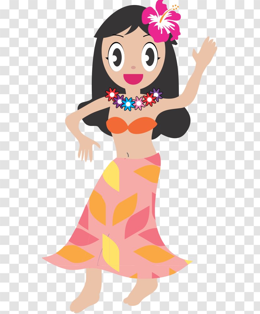 Hula Dance Clip Art - Watercolor - Heart Transparent PNG