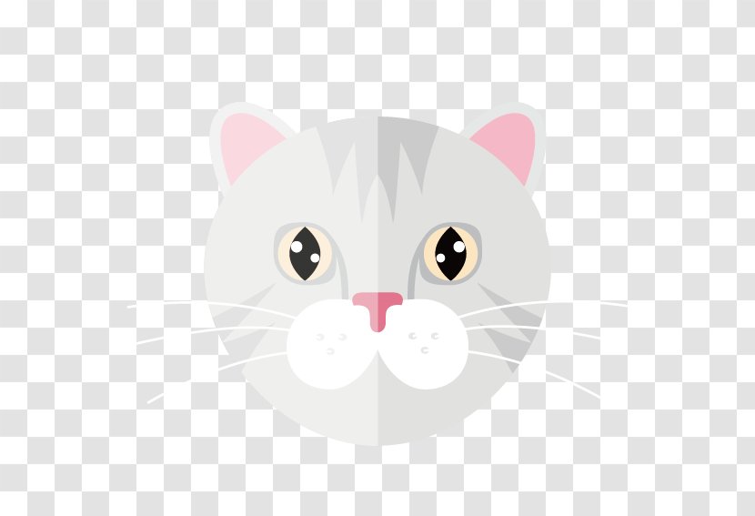 Kitten Cat Whiskers Euclidean Vector - Tree - Cartoon Gray Face Transparent PNG