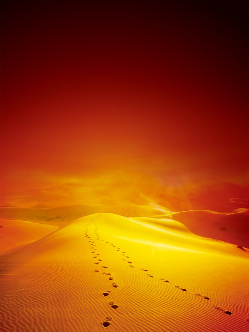 Sky Atmosphere Ecoregion Computer Wallpaper - Sunset - Red Desert Background Transparent PNG