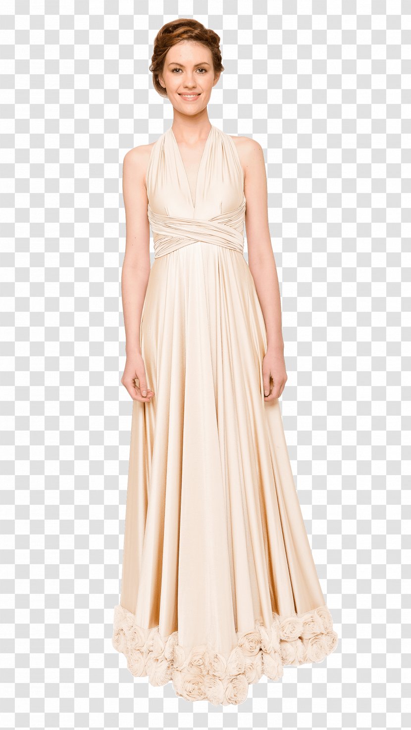 Wedding Dress Clothing Cocktail Formal Wear - Fashion Model - Maid Of Honor Transparent PNG