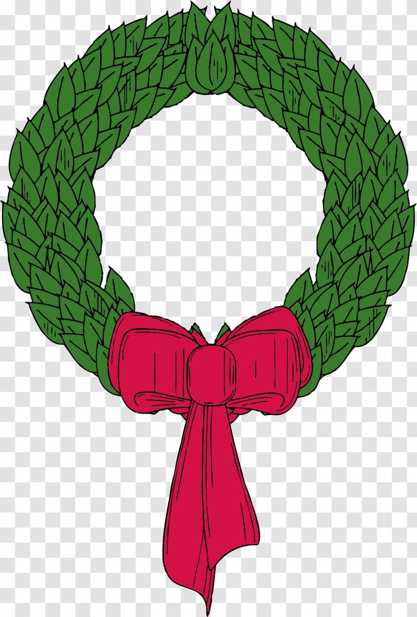 Wreath Christmas Garland Clip Art - Pixabay - Elegant Clipart Transparent PNG
