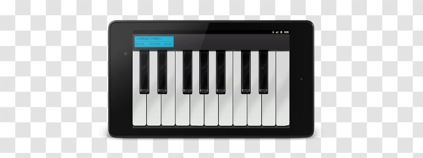 Digital Piano Electronic Keyboard Electric Musical Pianet - Flower Transparent PNG