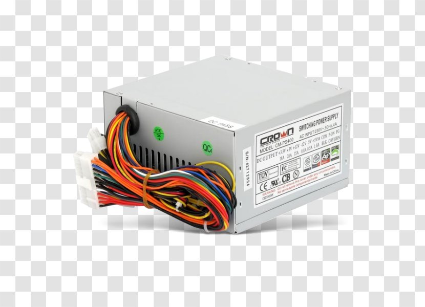 Power Converters Supply Unit Cooler Master ATX Original Equipment Manufacturer - Computer Transparent PNG