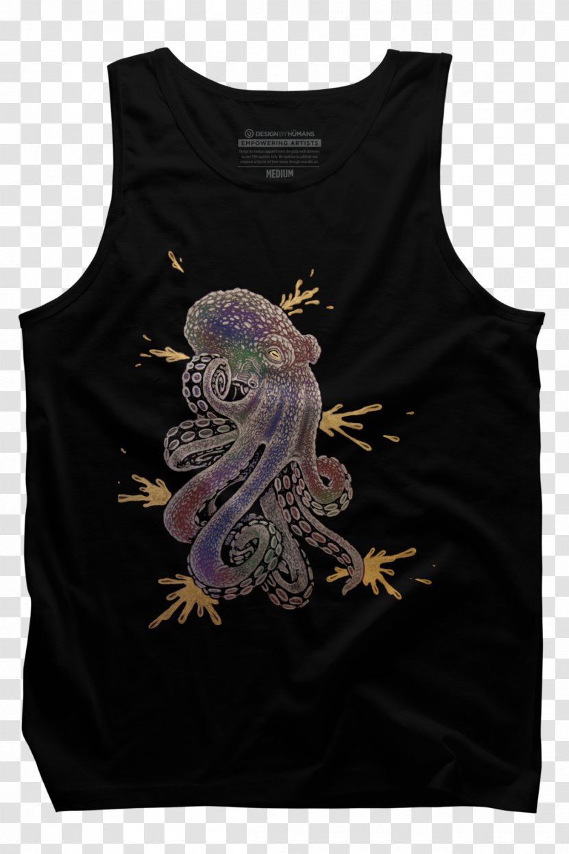 T-shirt Sleeveless Shirt Streetwear Clothing - Sneakers - Birdcage By Octopus Artis Transparent PNG