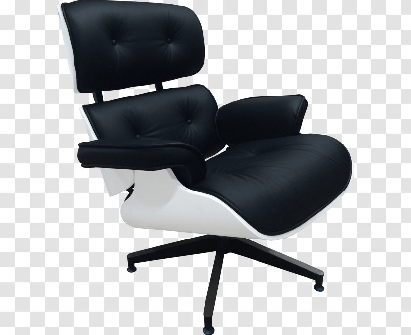 Eames Lounge Chair And Ottoman Office & Desk Chairs Foot Rests Fauteuil - Comfort Transparent PNG