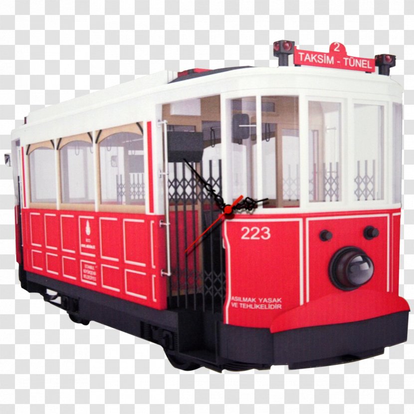 Trolley Railroad Car Train Tünel Taksim Square Transparent PNG