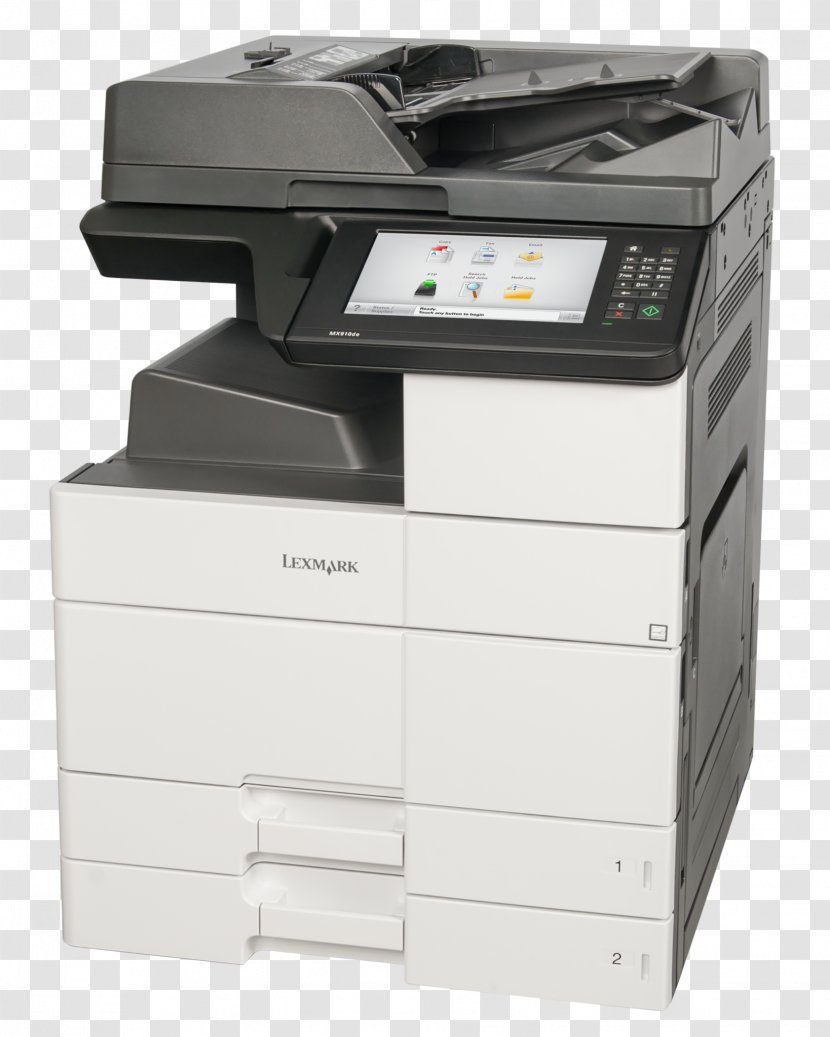 Multi-function Printer Lexmark Image Scanner Photocopier Transparent PNG