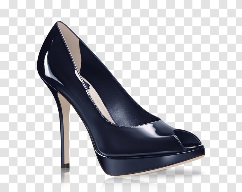 Court Shoe High-heeled Peep-toe Patent Leather - Footwear - Sandal Transparent PNG