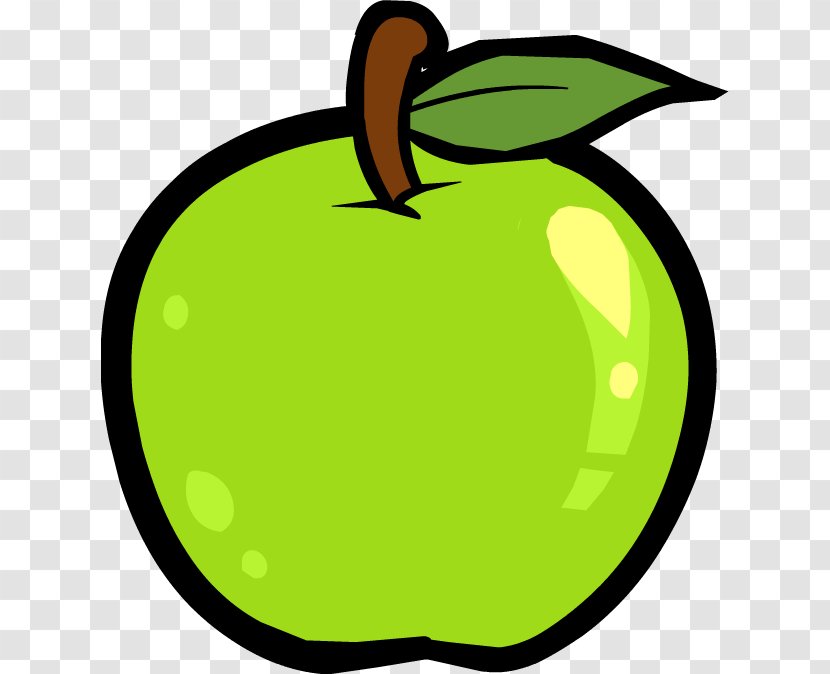 Apple Manzana Verde Green Animaatio Yellow - Tree Transparent PNG