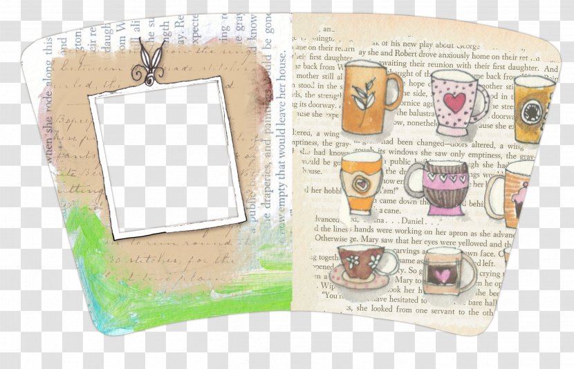 Coffee Cup Starbucks Cafe - Scrapbooking Transparent PNG