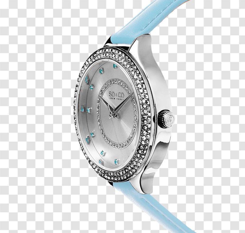 Watch Strap Leather Silver - Tang Light Transparent PNG