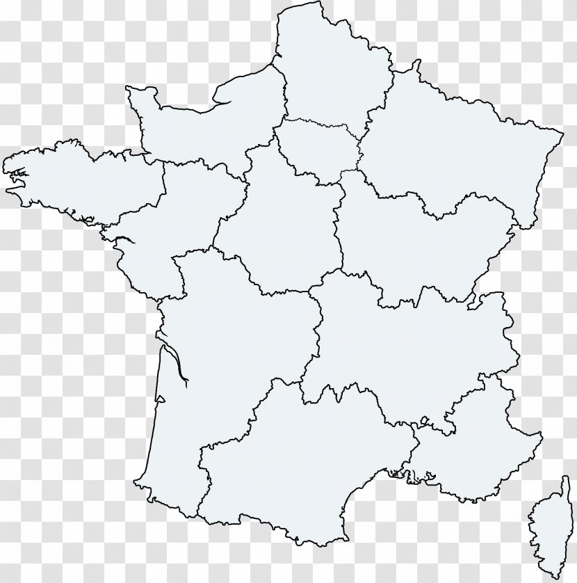 Brittany Loudun Map - Travel - France Transparent PNG